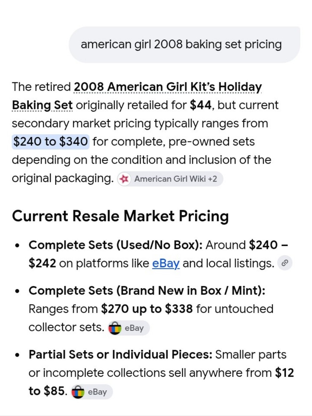 𝐀𝐦𝐞𝐫𝐢𝐜𝐚𝐧 𝐆𝐢𝐫𝐥 𝐃𝐨𝐥𝐥 𝐊𝐢𝐭 𝐓𝐚𝐛𝐥𝐞 𝐒𝐞𝐭 & 𝐁𝐚𝐤𝐢𝐧𝐠 𝐒𝐞 - Picture 9 of 15
